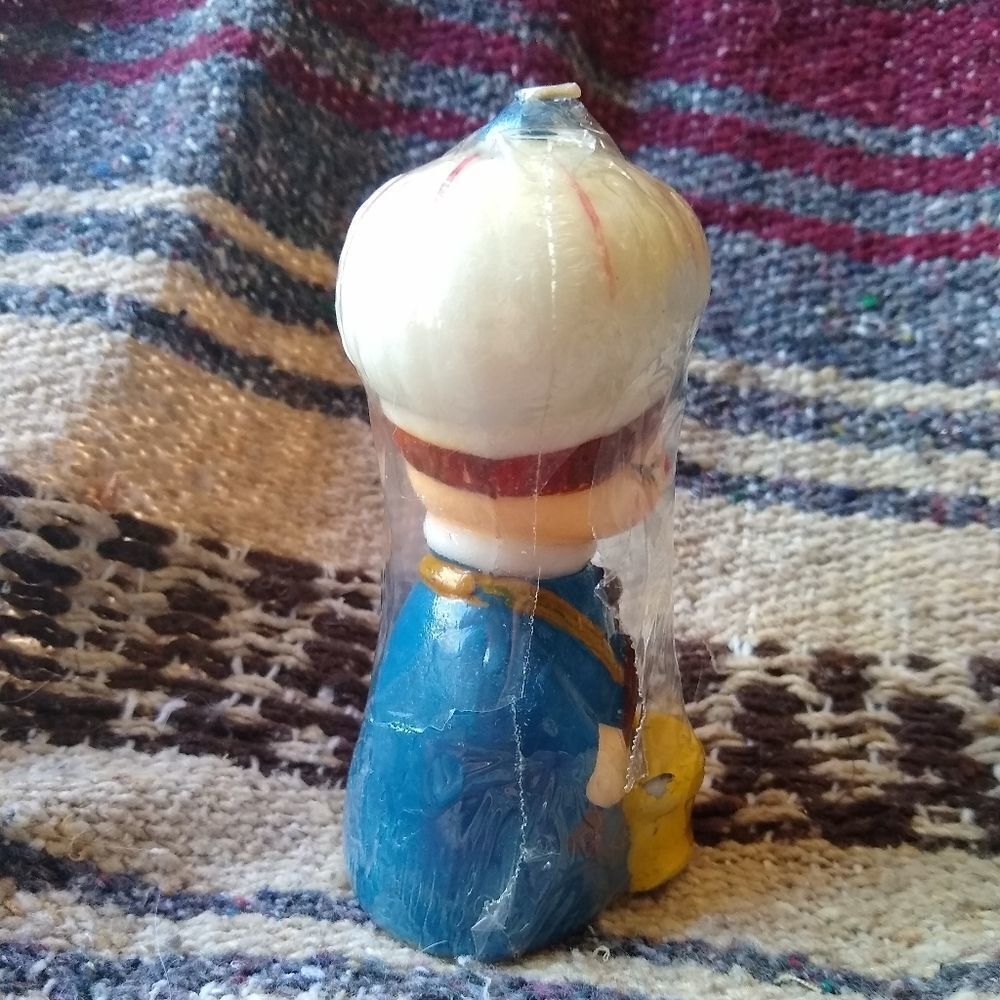 New Rare Vintage Christmas Drummer Boy Candle - Picture 3 of 6